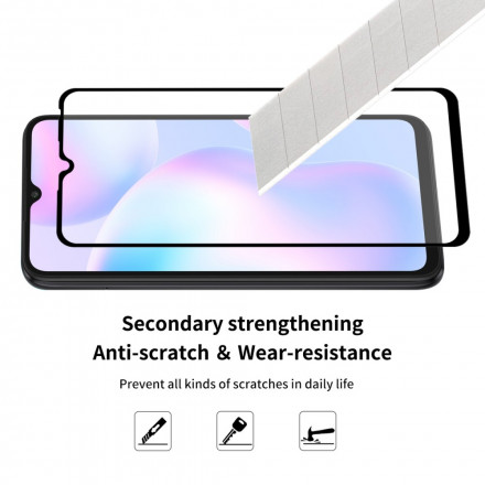 Xiaomi Redmi 9C Case Combo Hoesje en gehard glas ENKAY scherm