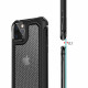 iPhone 11 Pro Max duidelijk koolstofvezel textuur geval