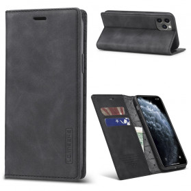 Flip cover iPhone 11 Pro Max LC.IMEEKE Leder Effect