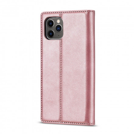 Flip cover iPhone 11 Pro Max LC.IMEEKE Leder Effect
