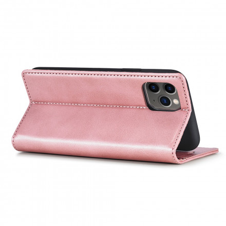 Flip cover iPhone 11 Pro Max LC.IMEEKE Leder Effect