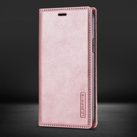 Flip cover iPhone 11 Pro Max LC.IMEEKE Leder Effect