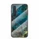 Xiaomi Mi Note 10 Lite Case marmeren kleuren gehard glas