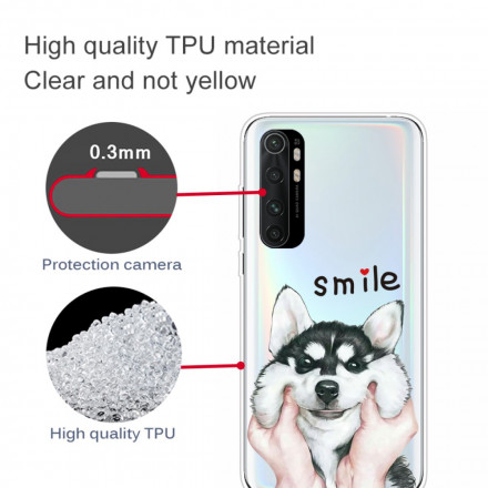 Xiaomi Mi Note 10 Lite Hoesje Smile Hond