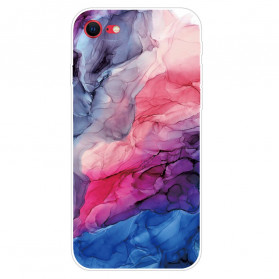 Hoesje iPhone SE 2 / 8 / 7 Marmer kleurig