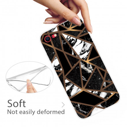 iPhone SE 2 / 8 / 7 Geometrische Marmeren Geval