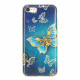Case iPhone SE 2 / 8 / 7 Vlinder ontwerp Glitter