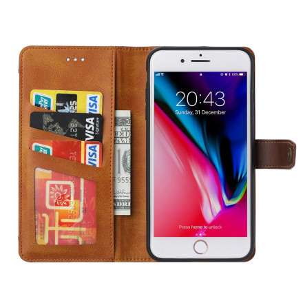iPhone SE 2 / 8 / 7 Front Card Case met riem
