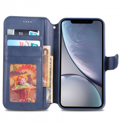 Beschermhoes voor iPhone XR AZNS lederlook Beschermhoes voor iPhone XR AZNS lederlook