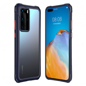 Huawei P40 Pro Transparant Matte Hoesje LEEU Ontwerp