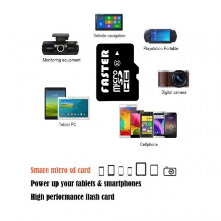 128 GB Micro SD-kaart met SD-adapter