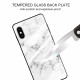 iPhone X / XS Case gehard glas marmer