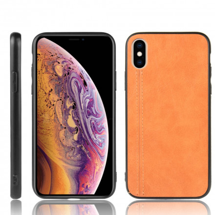 iPhone X / XS leer effect Seam hoesje