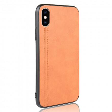 iPhone X / XS leer effect Seam hoesje