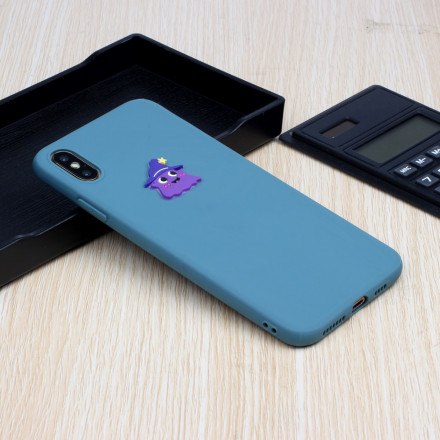 iPhone X / XS Silicone Hoesje Fun Animal Logo