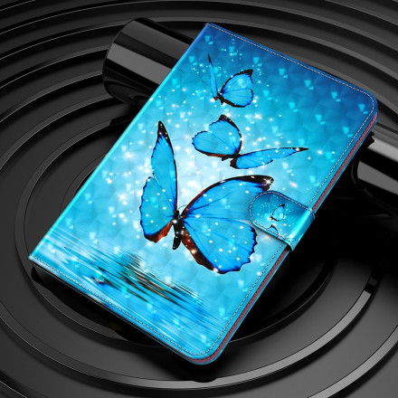 Samsung Galaxy Tab S7 Kunstleer Hoesje Vlinders
