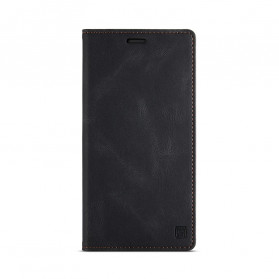 Flip cover iPhone XS Max leer effect RFID-technologie