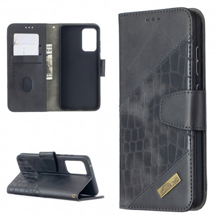 Hoesje Samsung Galaxy A52 4G / A52 5G krokodillenhuid effect Classic