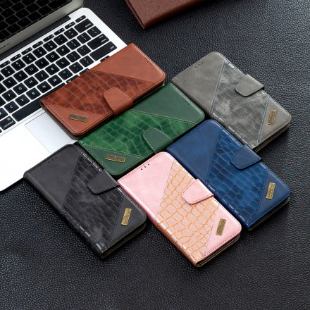 Hoesje Samsung Galaxy A52 4G / A52 5G krokodillenhuid effect Classic