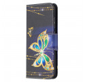 Samsung Galaxy A52 4G / A52 5G Gouden Vlinder Case