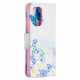 Samsung Galaxy A52 4G / A52 5G hoesje beschilderde vlinders en bloemen