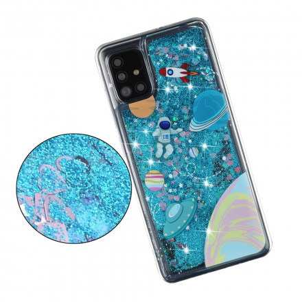 Samsung Galaxy A52 4G / A52 5G geval Glitter Space