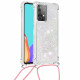 Samsung Galaxy A52 4G / A52 5G Glitter hoesje met sleutelkoord
