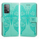 Samsung Galaxy A52 4G / A52 5G vlinder bloem patroon case