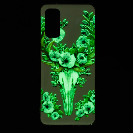 Samsung Galaxy A52 4G / A52 5G Hoesje Majestic Fluorescerende Stag
