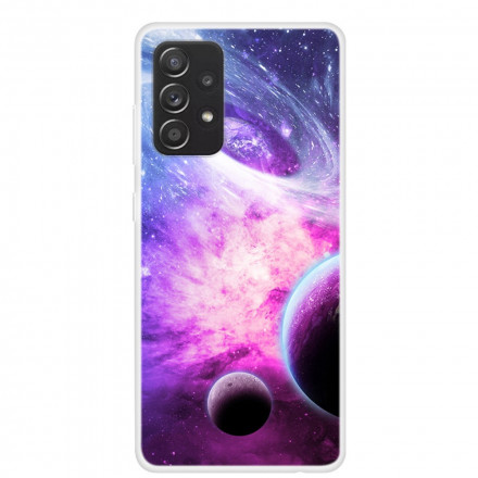 Samsung Galaxy A52 4G / A52 5G Silicone hoesje planeten