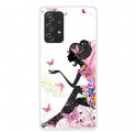 Samsung Galaxy A52 4G / A52 5G Butterfly Lady Case