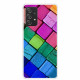 Samsung Galaxy A52 4G / A52 5G hoesje gekleurde blokjes