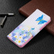 Samsung Galaxy A72 4G / A72 5G geval beschilderd vlinders en bloemen