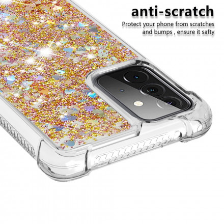 Samsung Galaxy A72 4G / A72 5G geval Glitter