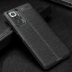 Xiaomi Redmi Note 10 Pro Lederen Hoesje Lychee Effect Dubbele Lijn