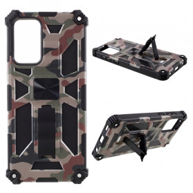 Samsung Galaxy A72 4G / A72 5G Camouflage geval Afneembare standaard