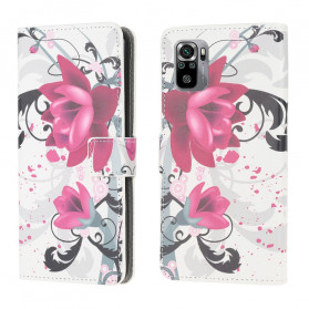 Xiaomi Redmi Note 10 / Note 10 S Tropical Bloemen Case