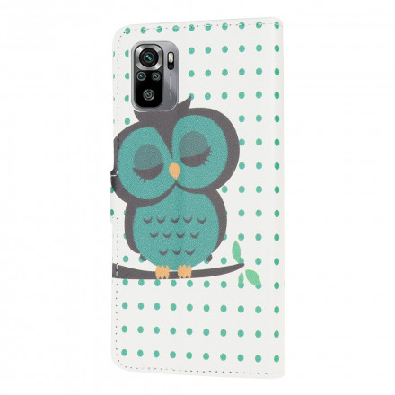 Xiaomi Redmi Note 10 / Note 10s Sleeping Owl Case