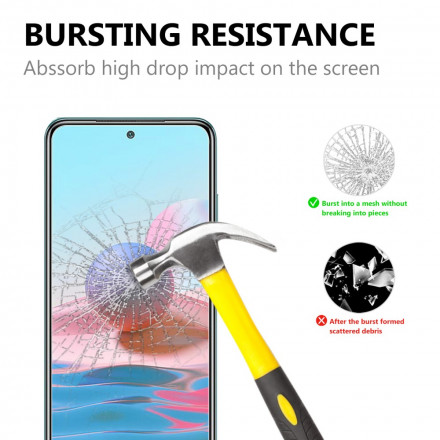 Gehard glazen screenprotector voor de Xiaomi Redmi Note 10 / Note 10s