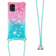 Samsung Galaxy A71 5G Silicone Glitter & String Hoesje