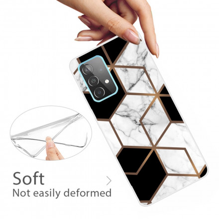 Samsung Galaxy A32 4G Geometrische Marmeren Geval