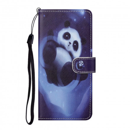 Samsung Galaxy A32 4G Panda Ruimte Strap Case