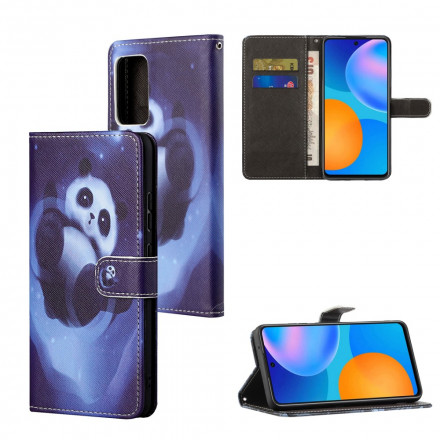 Samsung Galaxy A32 4G Panda Ruimte Strap Case