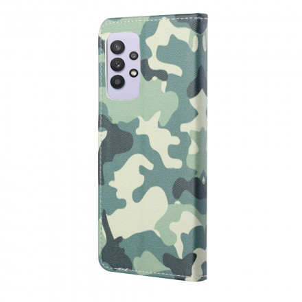 Samsung Galaxy A32 4G Militaire Camouflage Hoesje