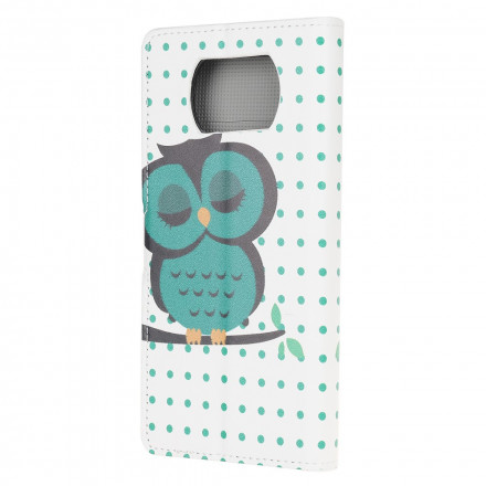 Xiaomi Poco X3 Sleeping Owl Hoesje