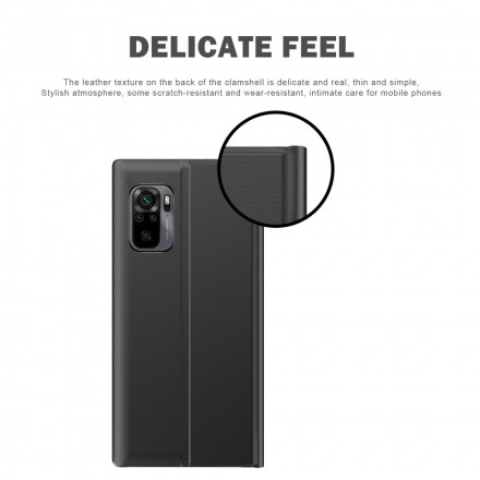 Bekijk Cover Xiaomi Redmi Note 10 / Note 10s Textured Leather