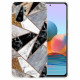 Xiaomi Redmi Note 10 / Note 10s Marble Intense Geometrie geval