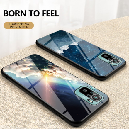 Xiaomi Redmi Note 10 / Note 10s gehard glas case schoonheid