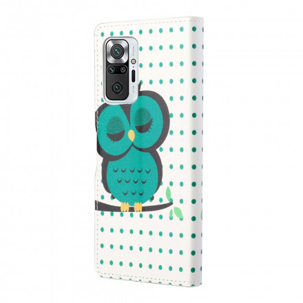 Xiaomi Redmi Note 10 Pro Case Sleeping Owl