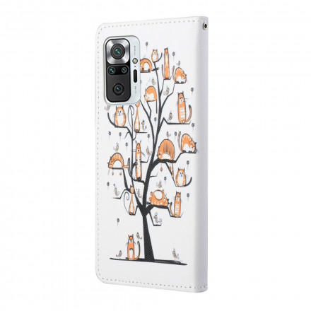 Xiaomi Redmi Note 10 Pro Funky Cats Strap Case